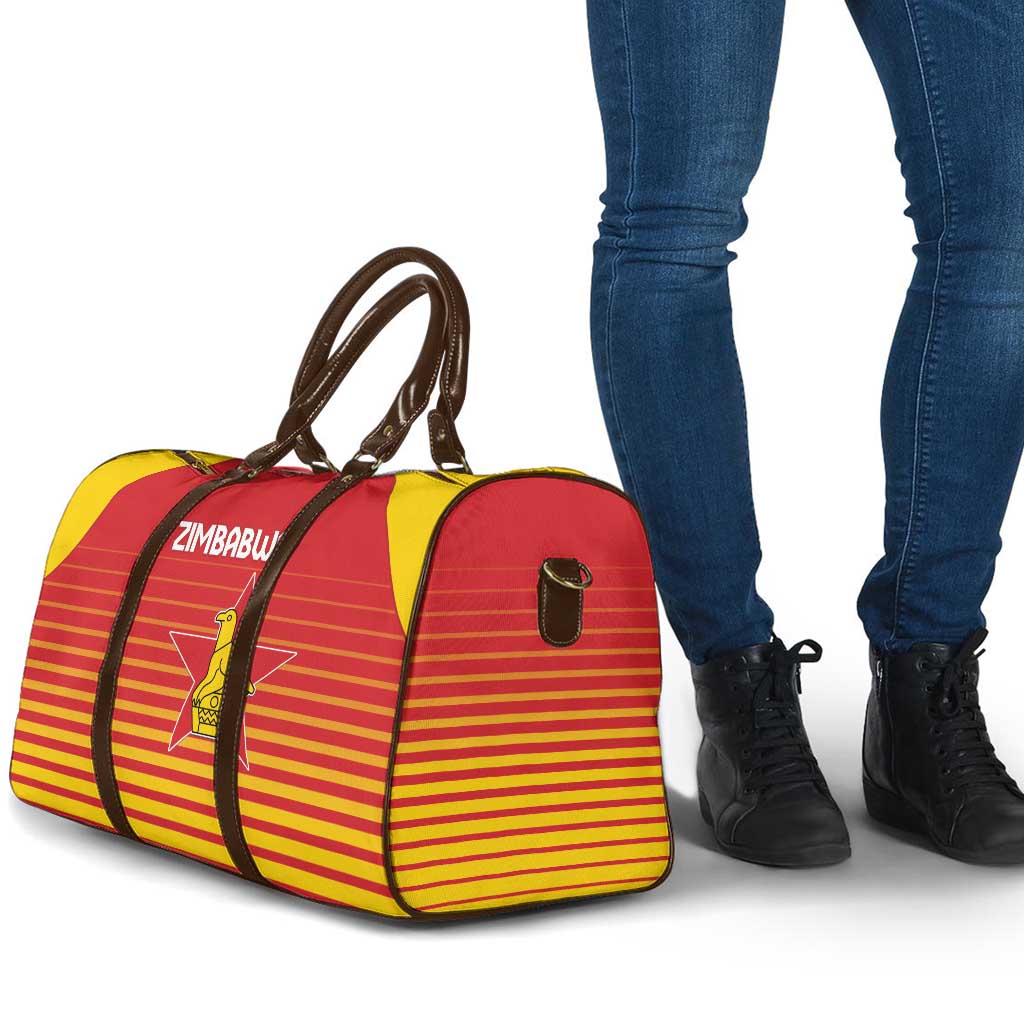 Zimbabwe Cricket Travel Bag Go Chevrons Go