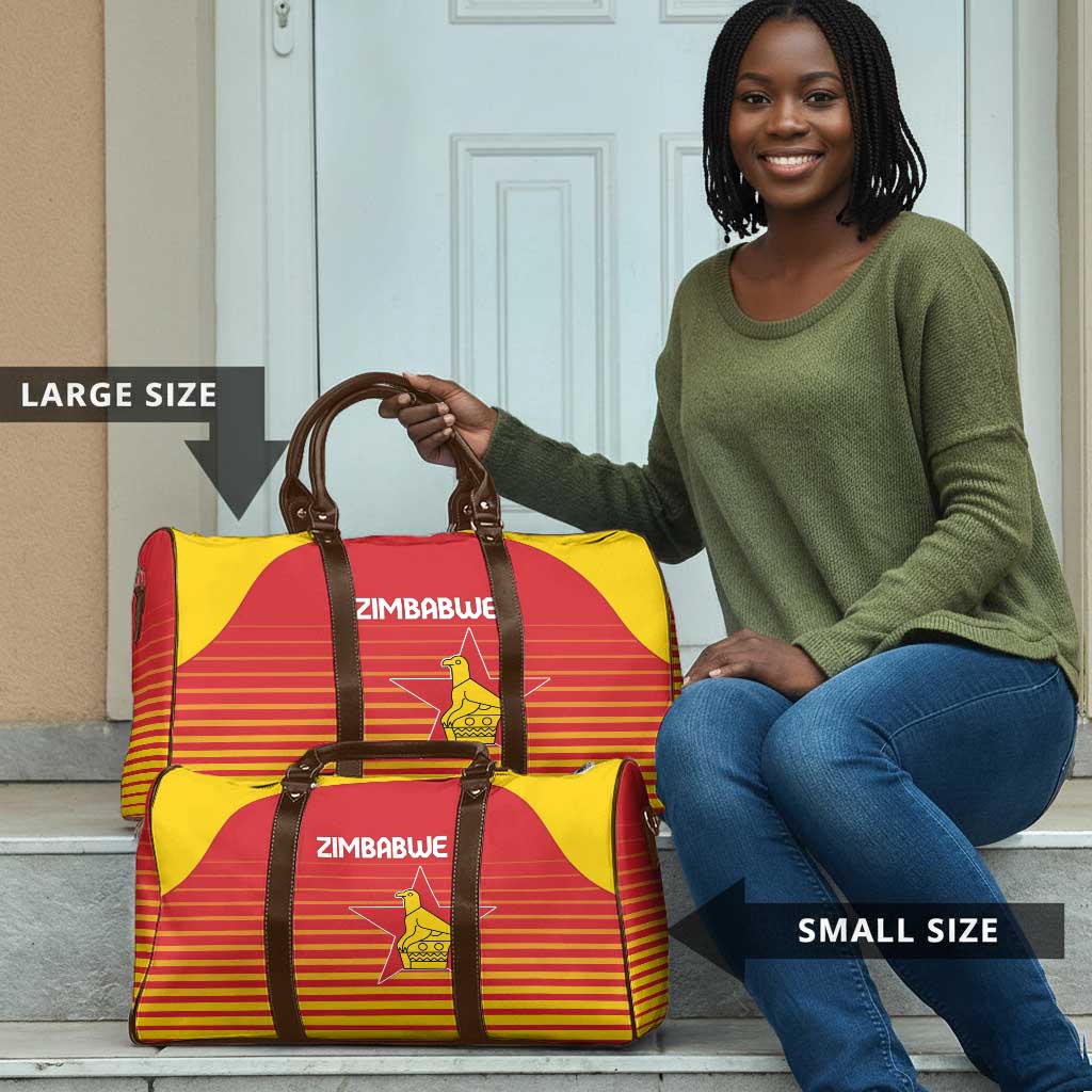Zimbabwe Cricket Travel Bag Go Chevrons Go