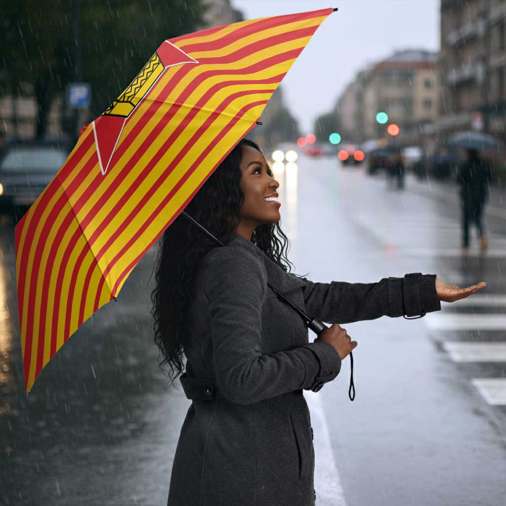 Zimbabwe Cricket Umbrella Go Chevrons Go