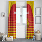 Zimbabwe Cricket Window Curtain Come On Chevrons - African Pride