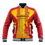 Custom Zimbabwe Cricket Baseball Jacket Sporty Style - African Pride