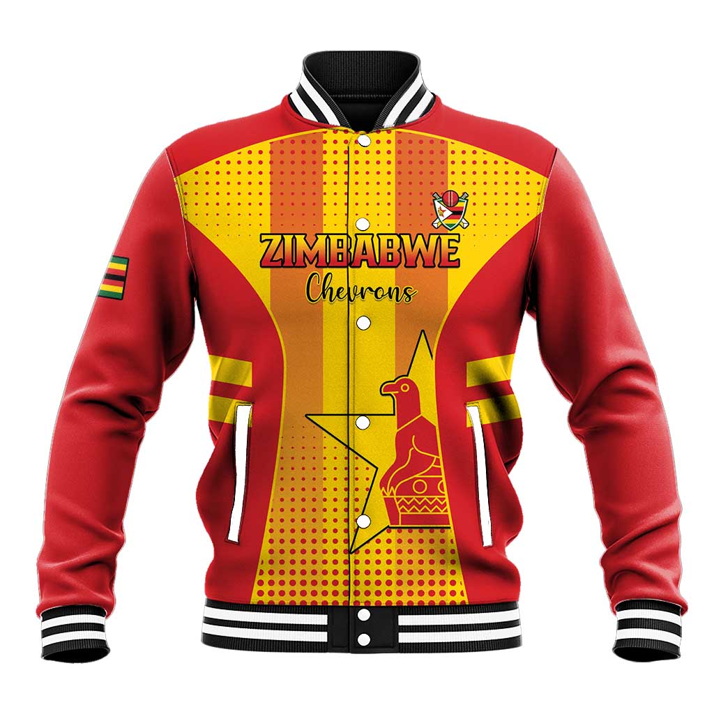 Custom Zimbabwe Cricket Baseball Jacket Sporty Style - African Pride