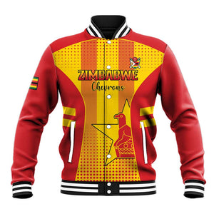 Custom Zimbabwe Cricket Baseball Jacket Sporty Style - African Pride
