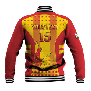 Custom Zimbabwe Cricket Baseball Jacket Sporty Style - African Pride