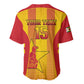 Custom Zimbabwe Cricket Baseball Jersey Sporty Style - African Pride