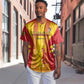 Custom Zimbabwe Cricket Baseball Jersey Sporty Style - African Pride