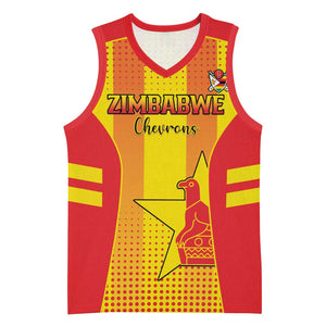 Custom Zimbabwe Cricket Basketball Jersey Sporty Style - African Pride