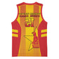 Custom Zimbabwe Cricket Basketball Jersey Sporty Style - African Pride