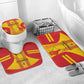 Zimbabwe Cricket Bathroom Set Go Champions