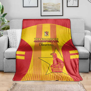 Zimbabwe Cricket Blanket Sporty Style LT15