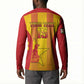 Custom Zimbabwe Cricket Button Sweatshirt Go Champions