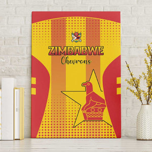Zimbabwe Cricket Canvas Wall Art Sporty Style LT15