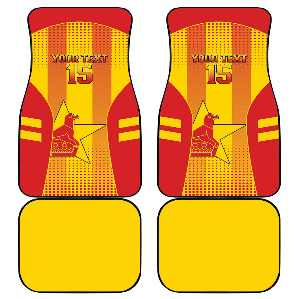 Zimbabwe Cricket Car Mats Sporty Style LT15