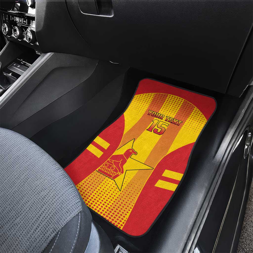 Zimbabwe Cricket Car Mats Sporty Style LT15