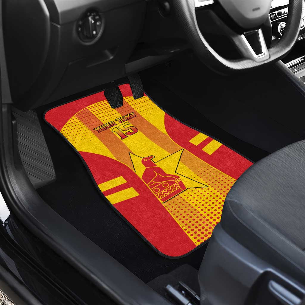 Zimbabwe Cricket Car Mats Sporty Style LT15