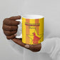 Custom Zimbabwe Cricket Ceramic Mug Go Champions