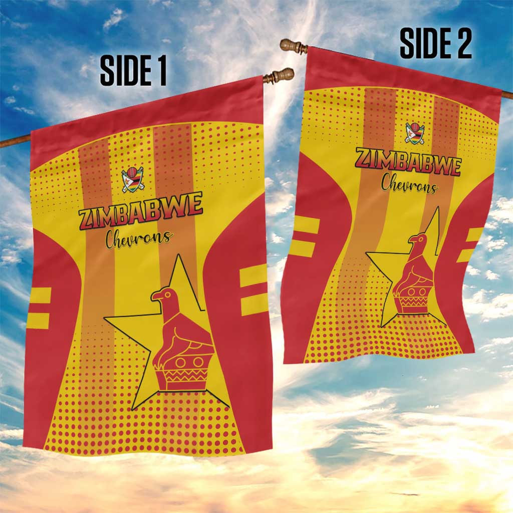 Zimbabwe Cricket Garden Flag Sporty Style LT15