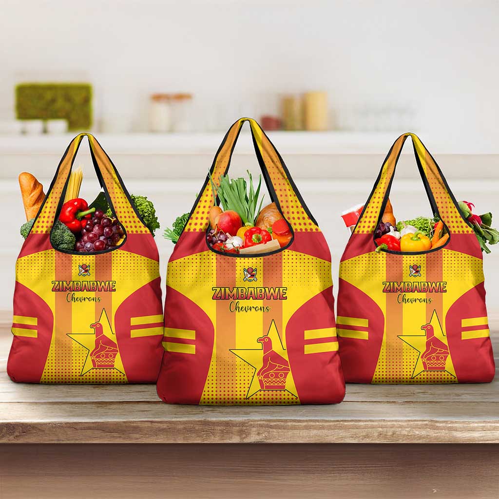 Zimbabwe Cricket Grocery Bag Sporty Style LT15