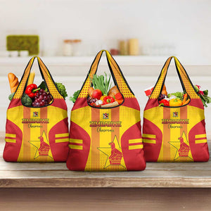 Zimbabwe Cricket Grocery Bag Sporty Style LT15