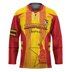 Custom Zimbabwe Cricket Hockey Jersey Go Champions