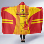 Zimbabwe Cricket Hooded Blanket Sporty Style LT15