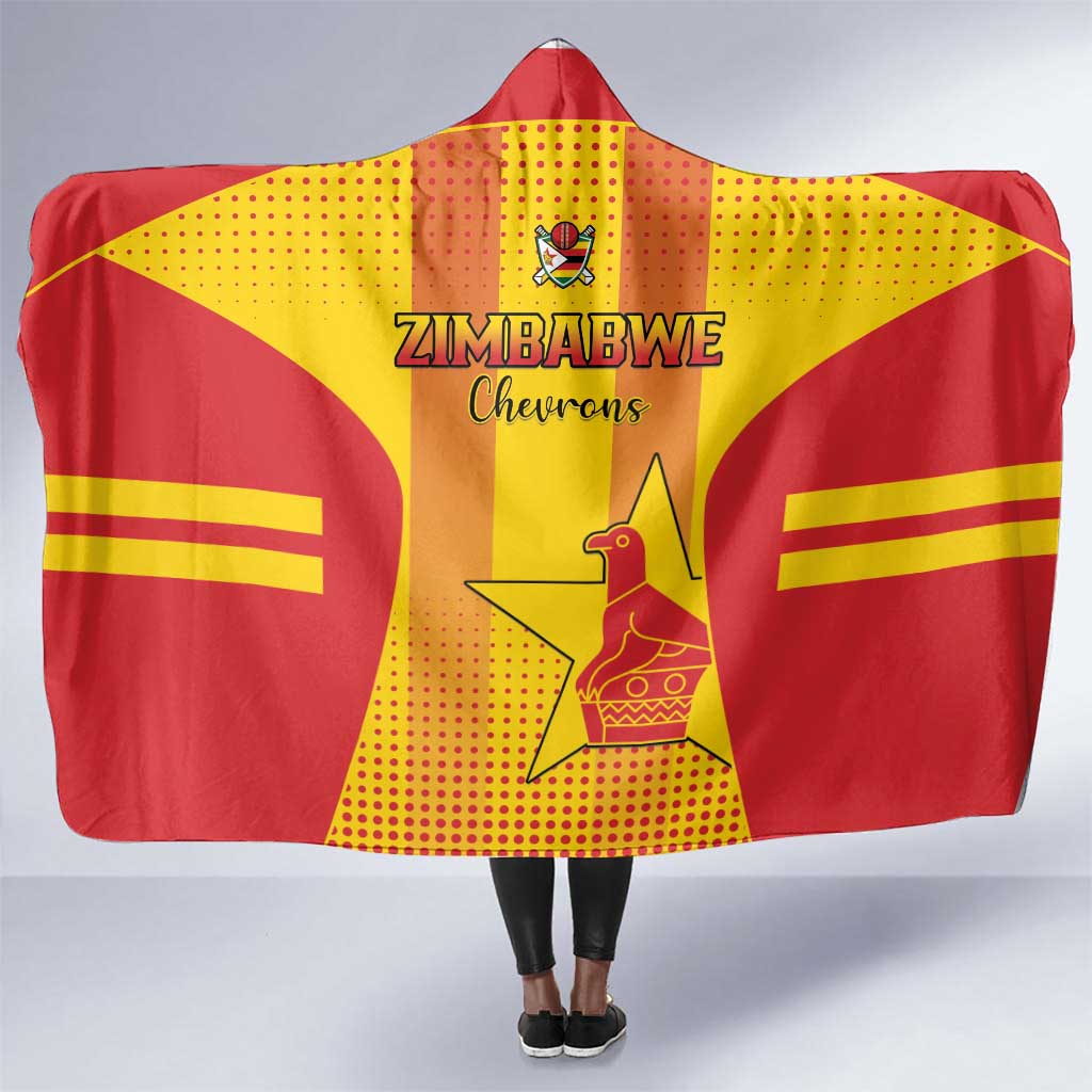 Zimbabwe Cricket Hooded Blanket Sporty Style LT15