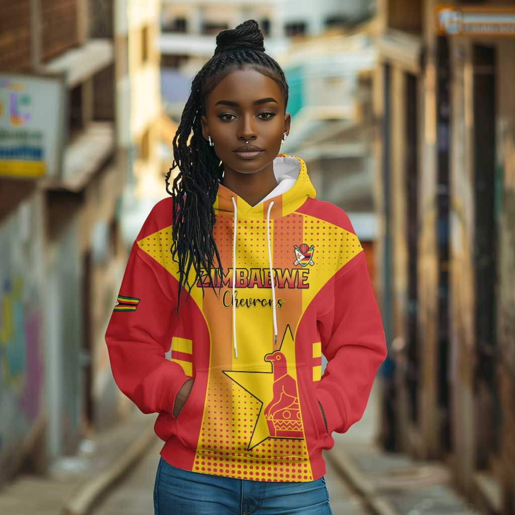 Custom Zimbabwe Cricket Hoodie Sporty Style - African Pride