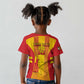 Custom Zimbabwe Cricket Kid T shirt Sporty Style - African Pride
