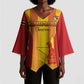 Custom Zimbabwe Cricket Kimono Sleeve Blouse Go Champions