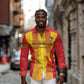 Custom Zimbabwe Cricket Long Sleeve Button Shirt Sporty Style - African Pride