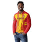 Custom Zimbabwe Cricket Long Sleeve Polo Shirt Sporty Style - African Pride