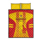 Zimbabwe Cricket Quilt Bed Set Sporty Style LT15