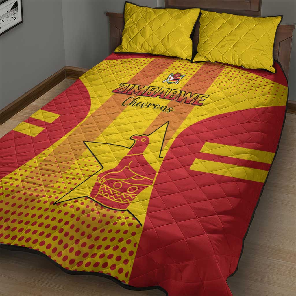 Zimbabwe Cricket Quilt Bed Set Sporty Style LT15