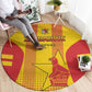 Zimbabwe Cricket Round Carpet Sporty Style LT15