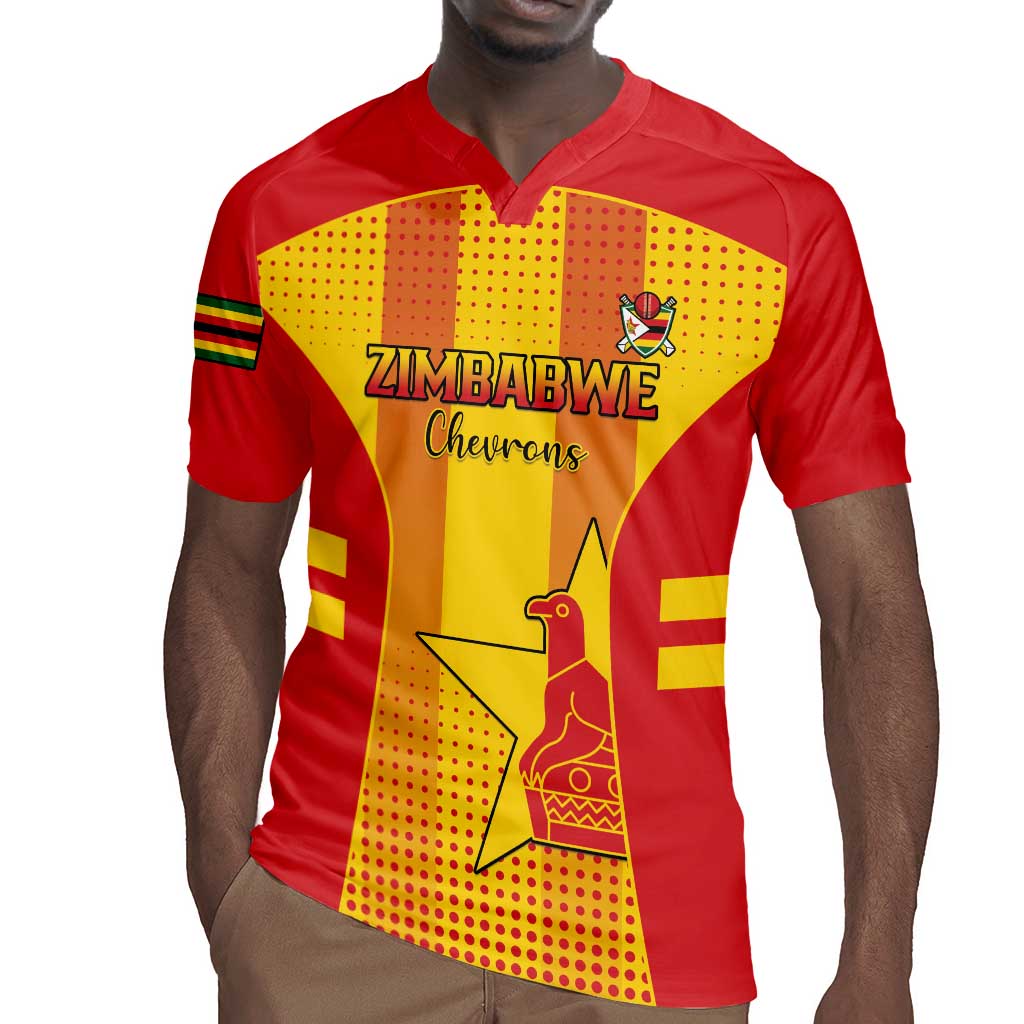 Custom Zimbabwe Cricket Rugby Jersey Sporty Style - African Pride