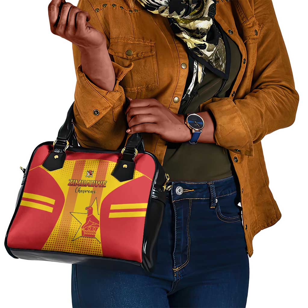 Zimbabwe Cricket Shoulder Handbag Sporty Style LT15