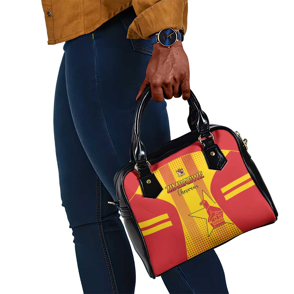 Zimbabwe Cricket Shoulder Handbag Sporty Style LT15