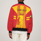 Custom Zimbabwe Cricket Sleeve Zip Bomber Jacket Sporty Style - African Pride