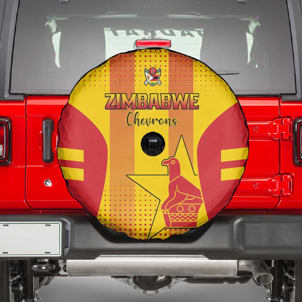 Zimbabwe Cricket Spare Tire Cover Sporty Style LT15