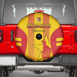 Zimbabwe Cricket Spare Tire Cover Sporty Style LT15