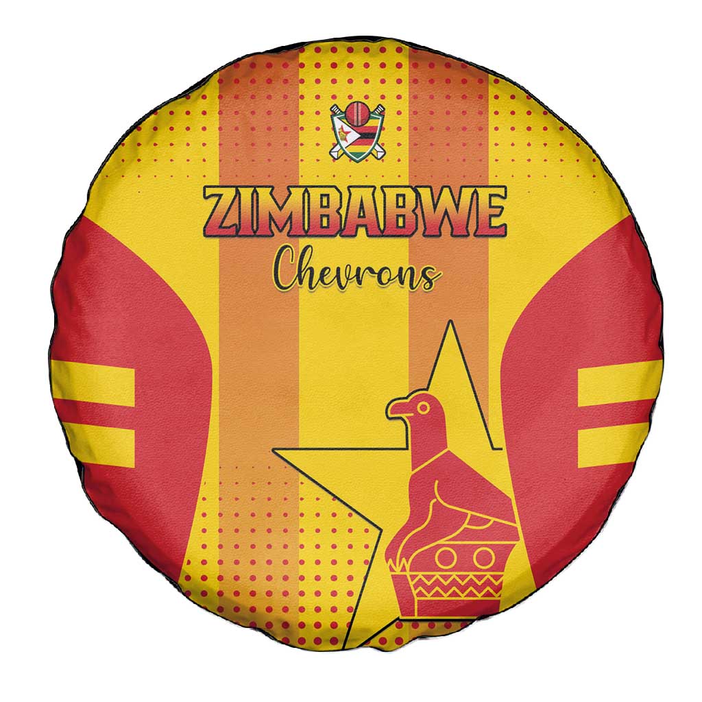 Zimbabwe Cricket Spare Tire Cover Sporty Style LT15