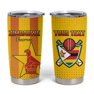 Custom Zimbabwe Cricket Tumbler Cup Sporty Style - African Pride