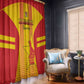Zimbabwe Cricket Window Curtain Sporty Style LT15