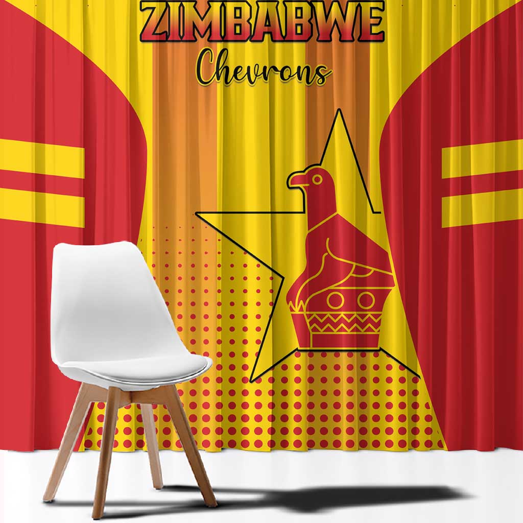 Zimbabwe Cricket Window Curtain Sporty Style LT15