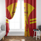 Zimbabwe Cricket Window Curtain Sporty Style LT15