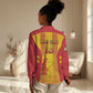 Custom Zimbabwe Cricket Women Casual Shirt Sporty Style - African Pride