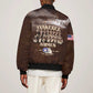Remembering the Red Tail Heroes Bomber Jacket Tuskegee Airmen Legacy Retro Style - African Pride