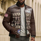 Remembering Tuskegee Airmen Bomber Puffer Jacket Heroes of the 332nd Squadron Retro Style