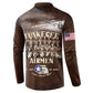 Remembering Tuskegee Airmen Button Sweatshirt Heroes of the 332nd Squadron Retro Style