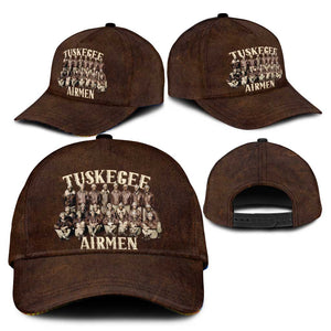 Remembering the Red Tail Heroes Classic Cap Tuskegee Airmen Legacy Retro Style - African Pride